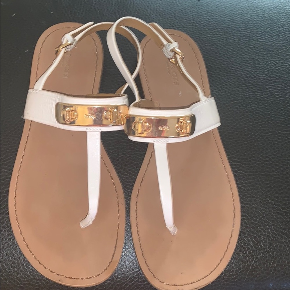 Coach sandals in good condition